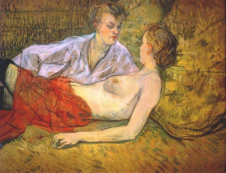 Henri de toulouse-lautrec The Two Girlfriends